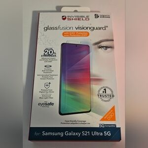 GlassFusion VisionGuard+ for Samsung Galaxy S21 Ultra 5G